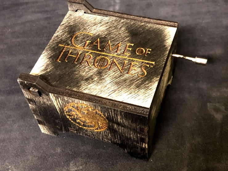 Game of Thrones carillon o scrigno. InciSo al laser