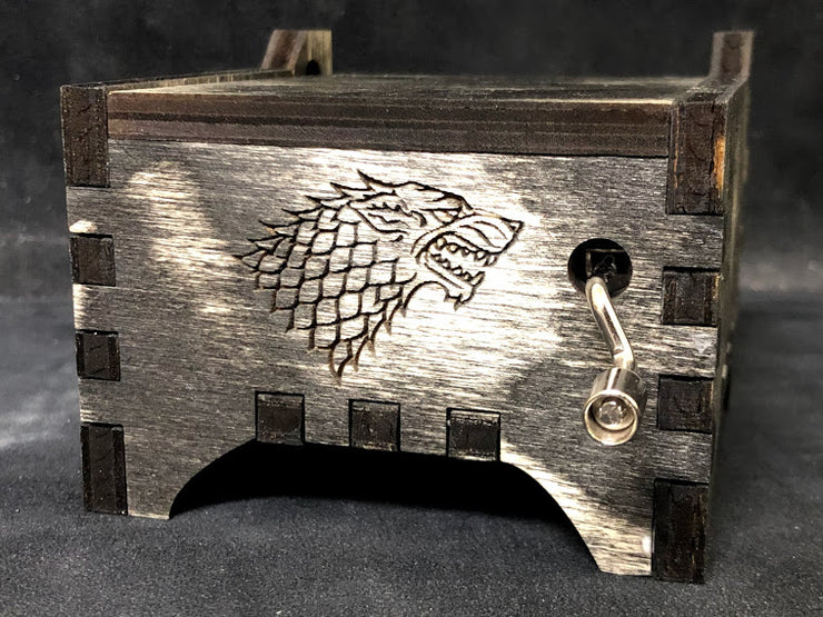 Game of Thrones carillon o scrigno. InciSo al laser