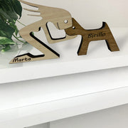 Statuetta padrone cane - gatto, InciSo, personalizzato al laser, pet, idea regalo, 4 zampe