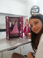 L’armadio di Barbie, personalizzato.