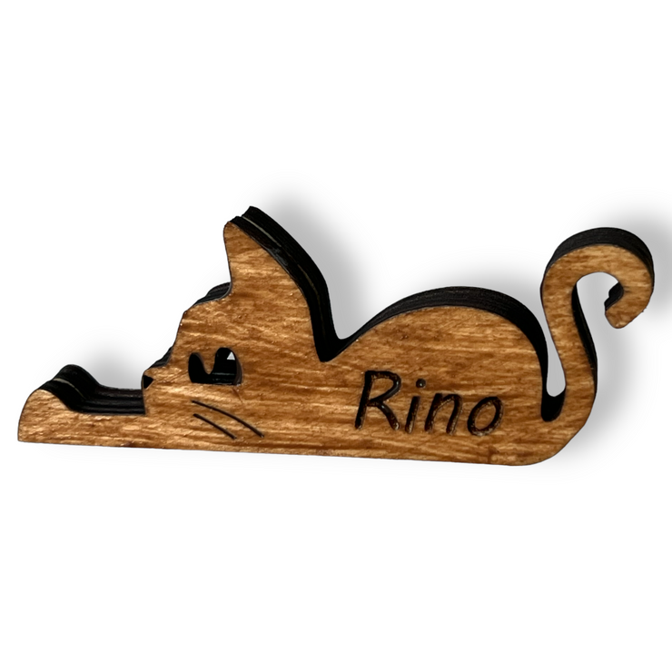 Statuetta padrone cane - gatto, InciSo, personalizzato al laser, pet, idea regalo, 4 zampe