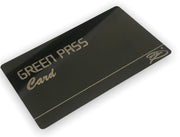 GreenPass Card, personalizzata al laser