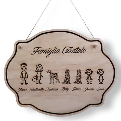 TARGA DI BENVENUTO Bambino Targa In Legno Nascita Regali Bambino Foto - Foto 10